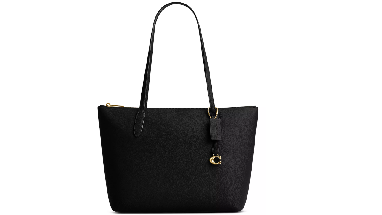 COACH Bella Small Pebbled Leather Tote Bag