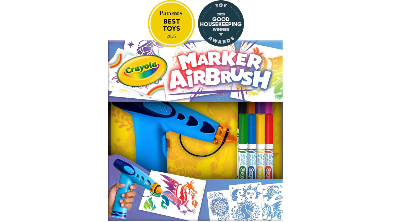 Crayola Marker Airbrush Spray Art Kit