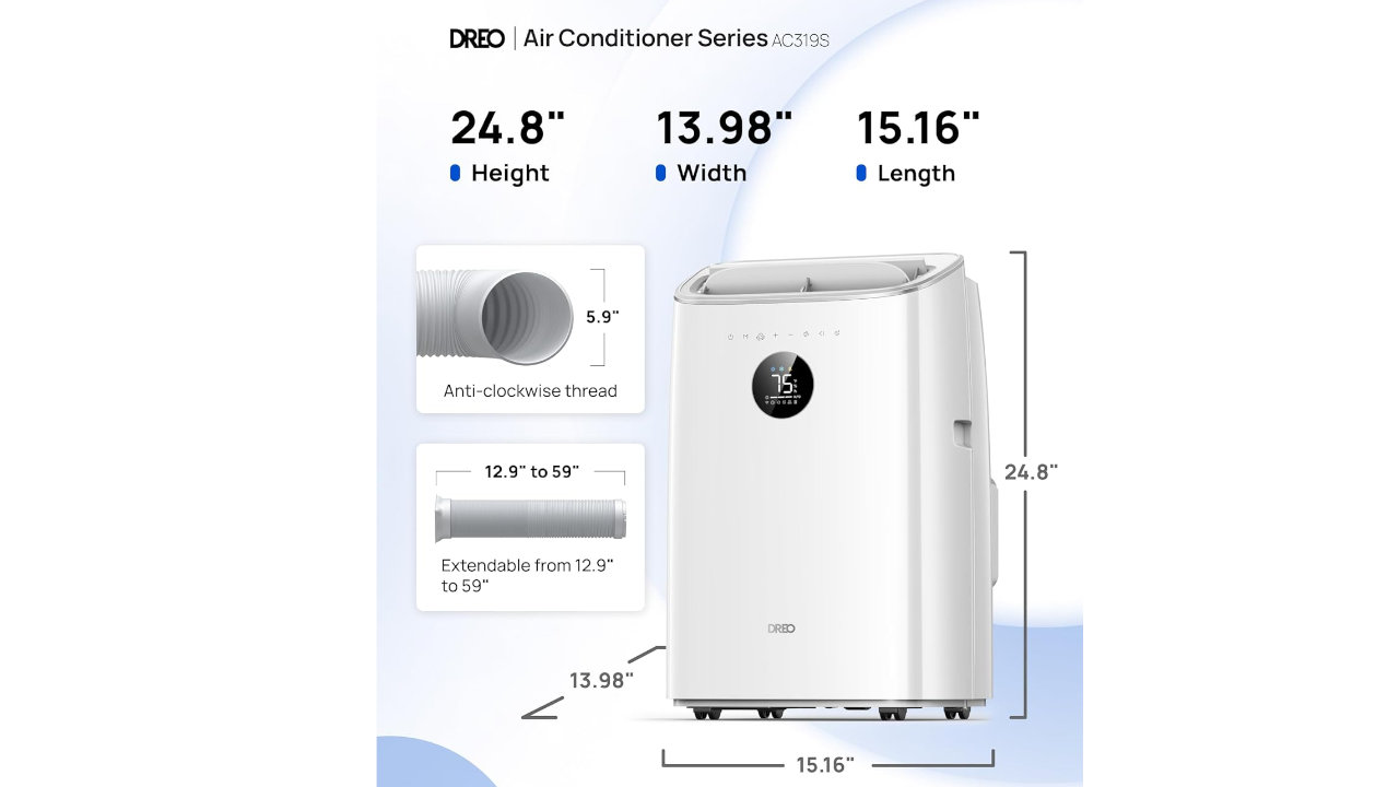Dreo Portable Air Conditioners (10,000 BTU)