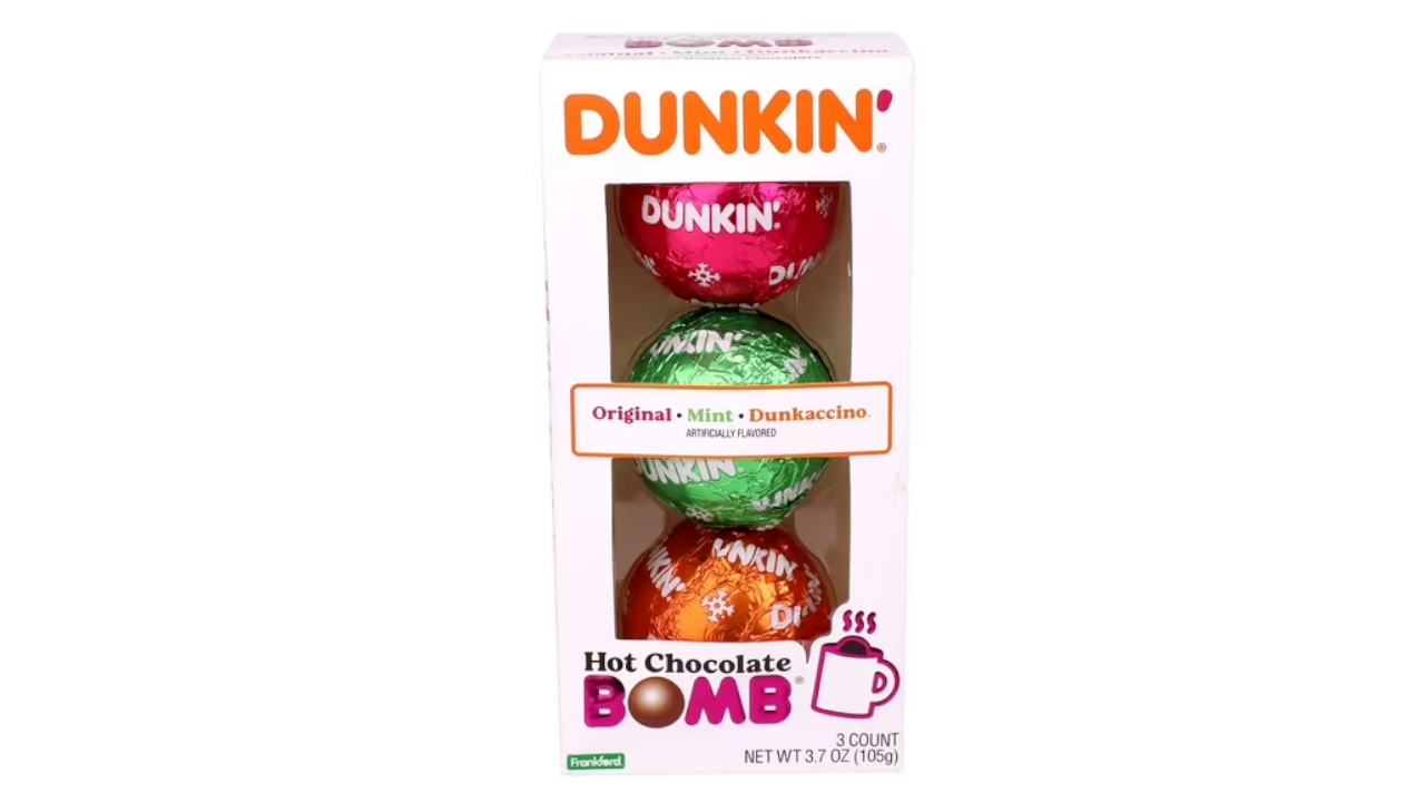 Dunkin' Hot Chocolate BOMB&reg; Assorted Gift Set by Frankford Candy (3 Pack)