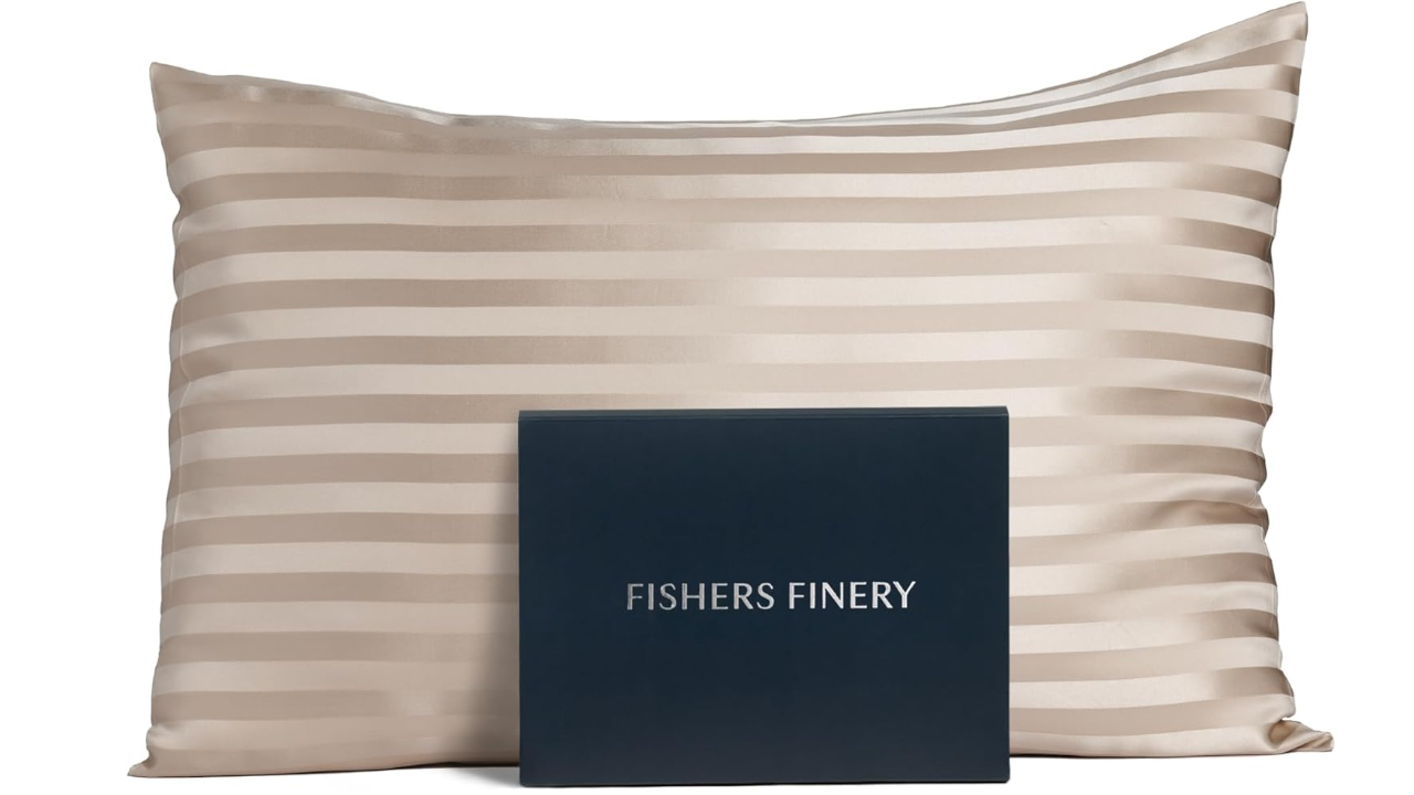 Fishers Finery 25mm 100% Pure Mulberry Silk Pillowcase