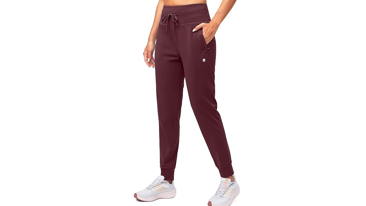 G Gradual Women's Fleece Lined Joggers
