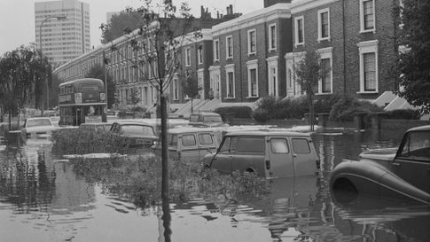 On This Date: 'Hampstead Storm' Triggers Serious Flooding In London, England title image