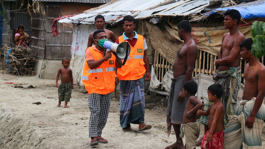 Evacuations in Khulna, Bangladesh, ahead of Amphan, 5/19/20