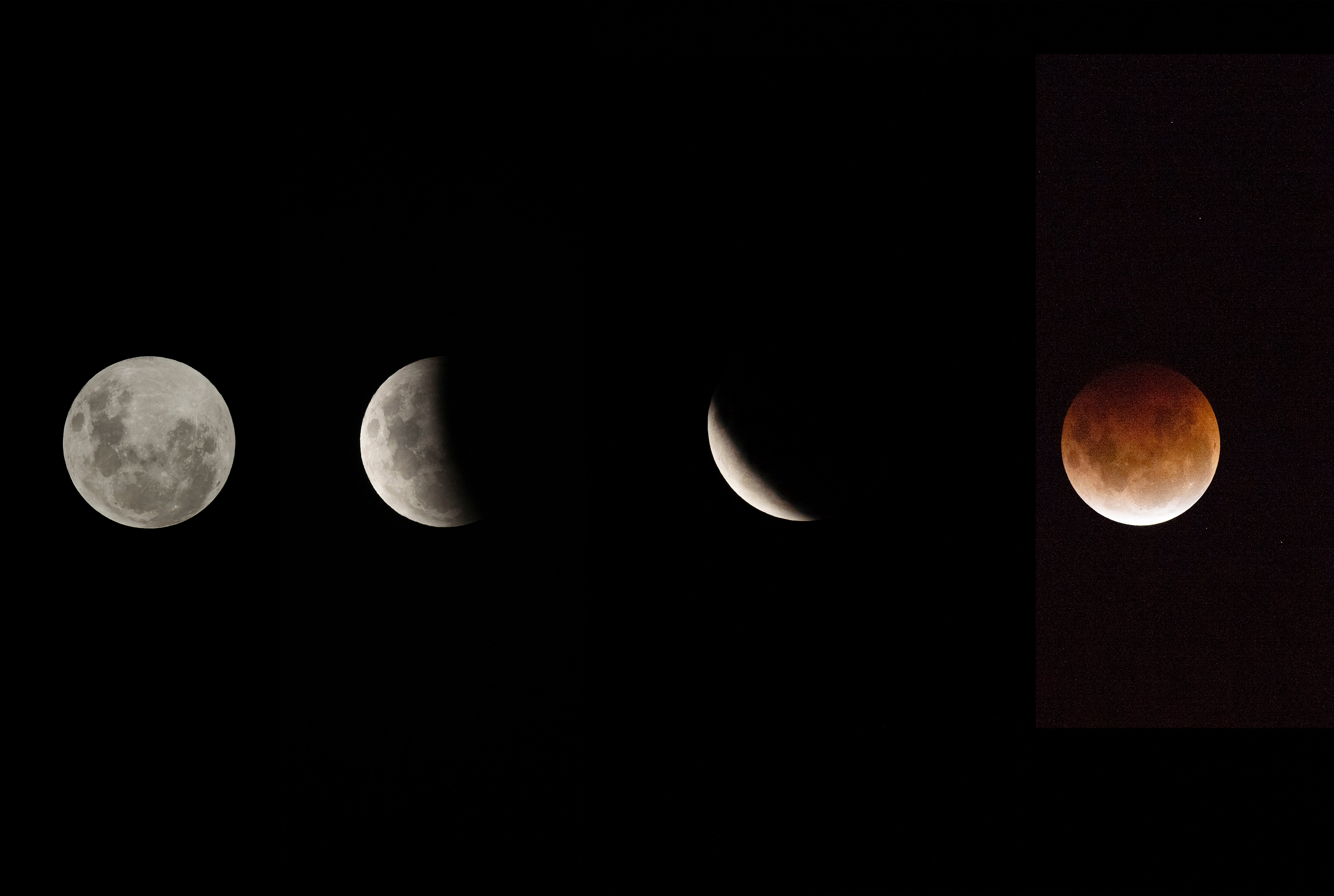 May Moon Magic Spectacular Photos Of Total Lunar Eclipse And Flower Moon From India And Around The World Photos The Weather Channel