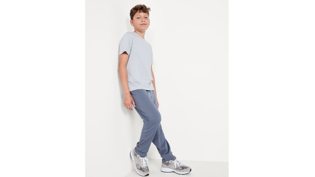 Go-Dry Mesh Jogger Pants for Boys