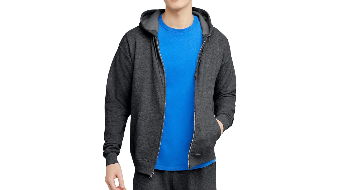 Hanes Ecosmart Fleece Full-zip Hoodie