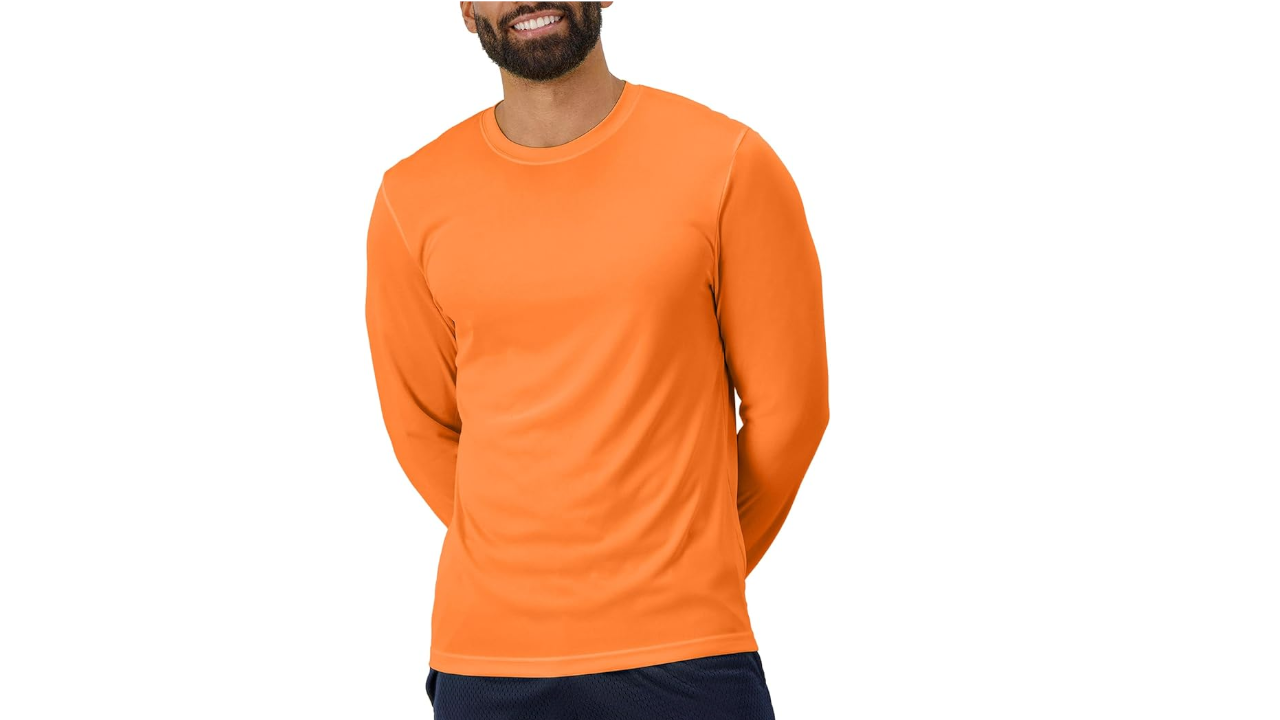 Hanes Sport Men's Long-Sleeve Performance T-Shirt