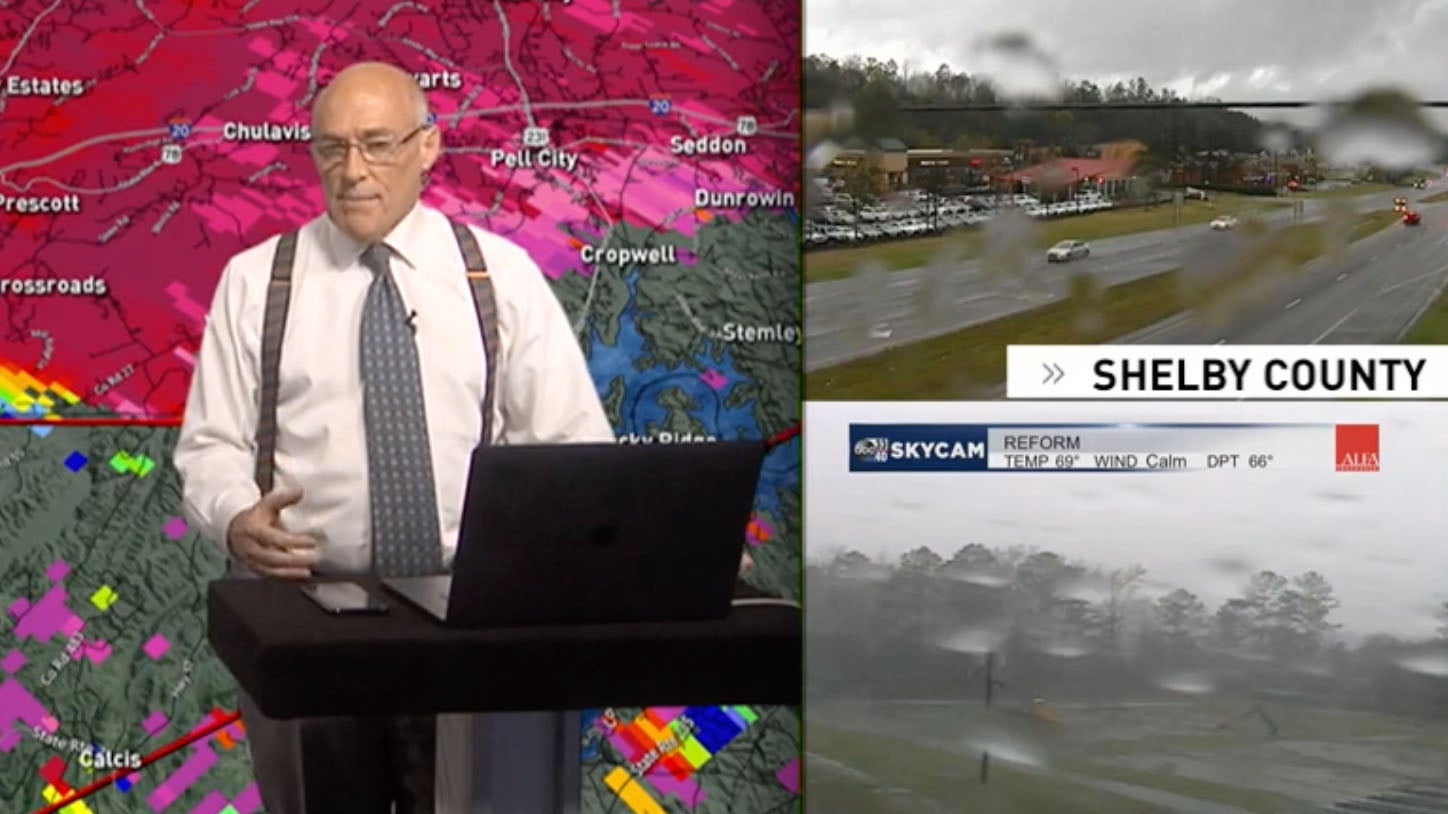 Famed Meteorologist James Spann Stays Live On Air As Tornado Hits His