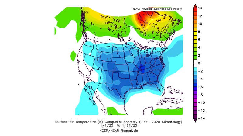 February Temperature Outlook Trends Warmer In East | Weather.com