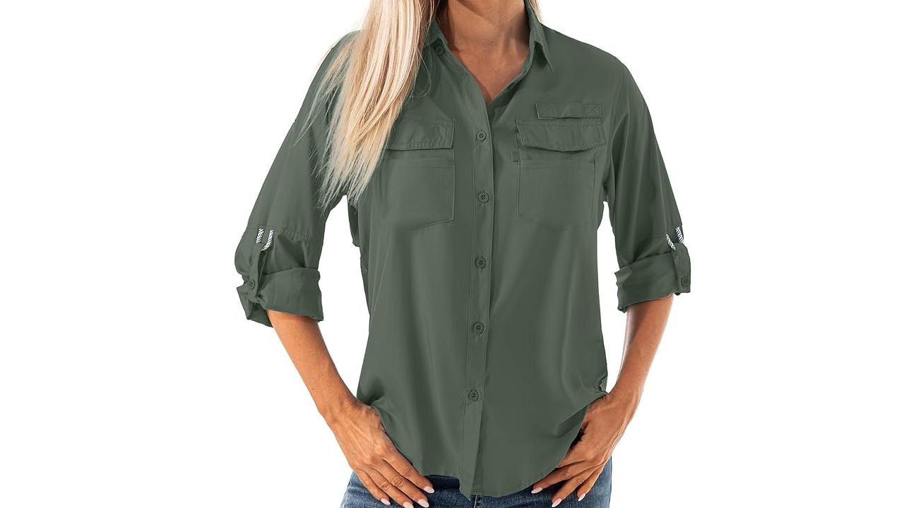 Jessie Kidden Women's Quick Dry Sun UV Protection Long Sleeve Shirts