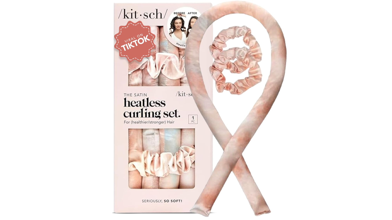 Kitsch Satin Heatless Hair Curler Set