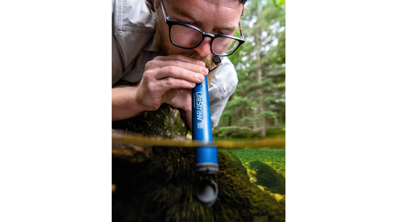 LifeStraw Personal Water Filter for Hiking, Camping, Travel, and Emergency Preparedness