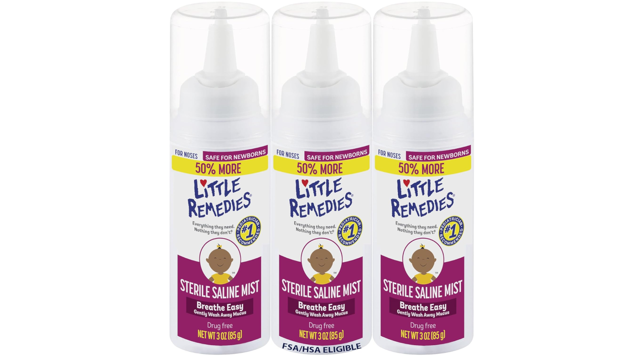 Little Remedies Sterile Baby Saline Nasal Mist