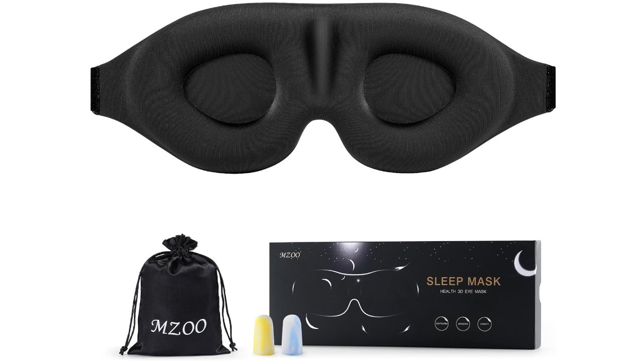 MZOO Sleep Mask for side sleepers