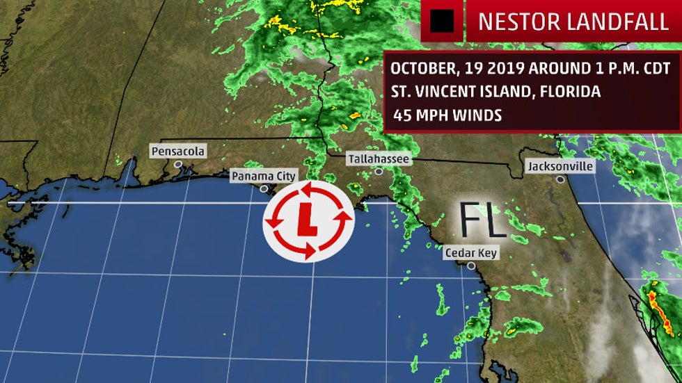 Tropical Storm Nestor Swept Into The Gulf Coast Recap The Weather Channel Articles From The Weather Channel Weather Com Tropical Storm Nestor Swept Into The Gulf Coast Recap The Weather Channel Articles From The Weather Channel Weather Com