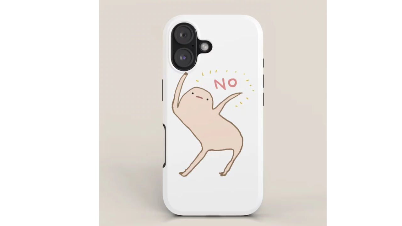 Honest Blob Says No iPhone Case