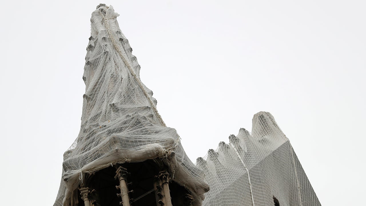 Mountain Climbers Called In to Help Protect Notre Dame From Coming