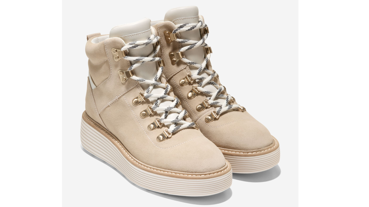 Cole Haan Women's &Oslash;riginalGrand Max Platform Waterproof Hiking Boots