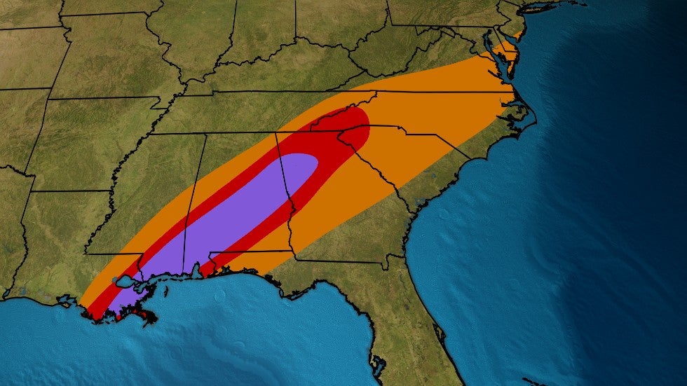 Hurricane Zeta Expected To Bring Widespread Power Outages To Gulf Coast Southeast Videos From The Weather Channel Weather Com