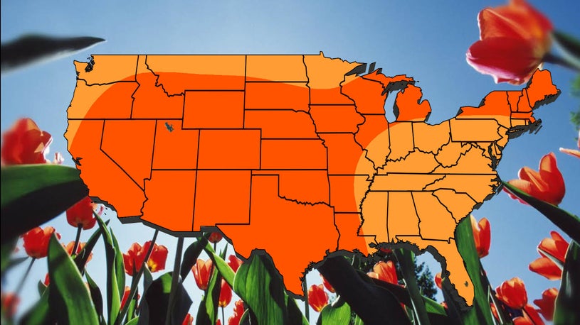 Late Spring, Early Summer Temperature Outlook: Widespread Warmth Across ...