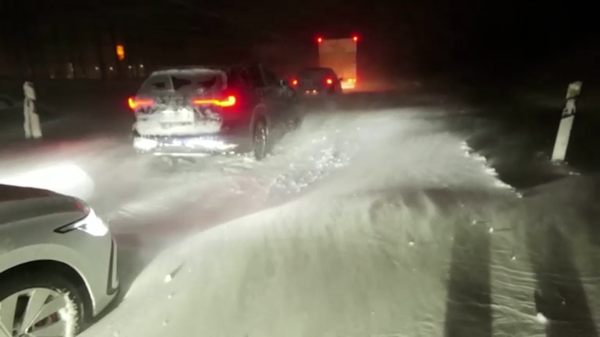 Sweden’s Deep Freeze: Snow Traps Hundreds Of Cars On Highway – Videos from CBS26