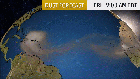 Saharan Dust Surges Into Caribbean Here S What That Means During Hurricane Season The Weather Channel Articles From The Weather Channel Weather Com Saharan Dust Surges Into Caribbean Here S What That Means During Hurricane Season The Weather Channel Articles From The Weather Channel Weather Com
