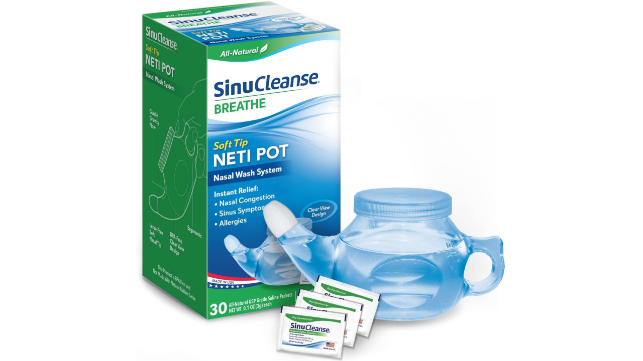 SinuCleanse Soft Tip Neti Pot