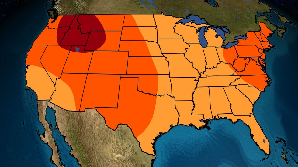 Summer U S Temperature Outlook Warmer Than Average Conditions Expected For Most Of Lower 48 The Weather Channel Articles From The Weather Channel Weather Com