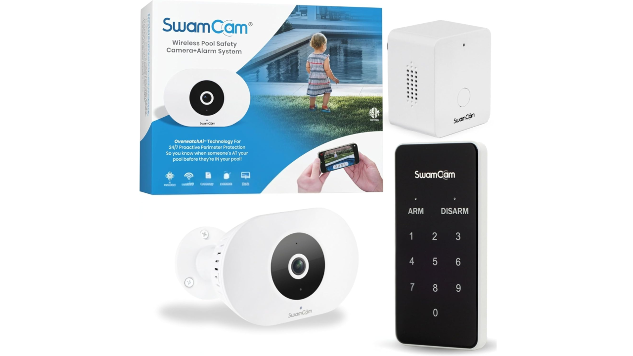 SwamCam WiFi Pool Alarm Camera