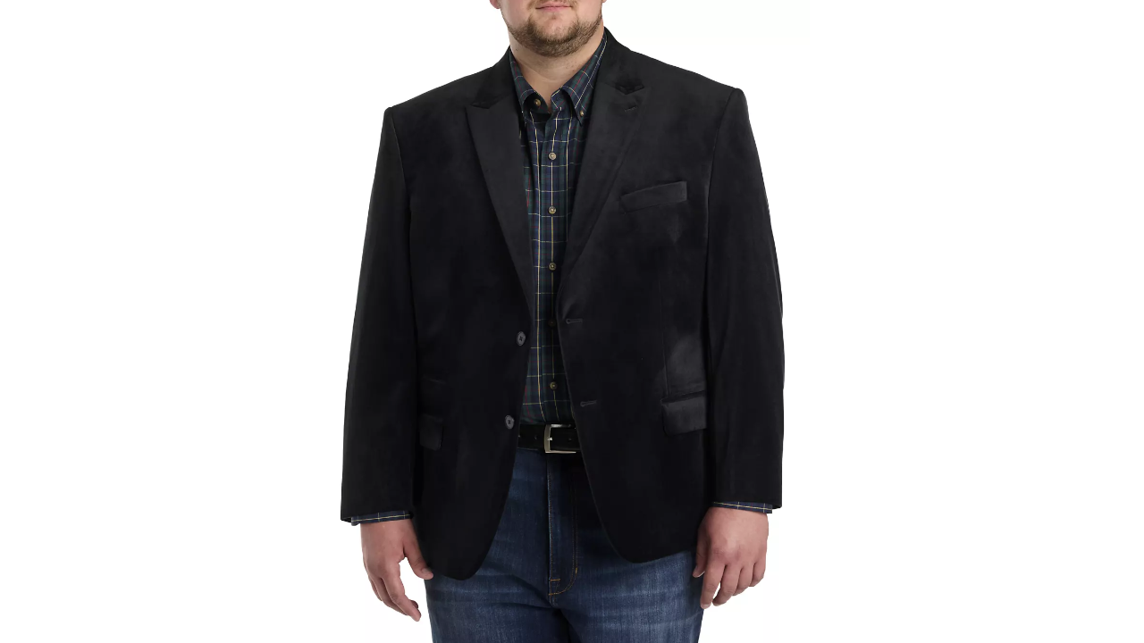 Synrgy Jacket Relaxer Velvet Sport Coat