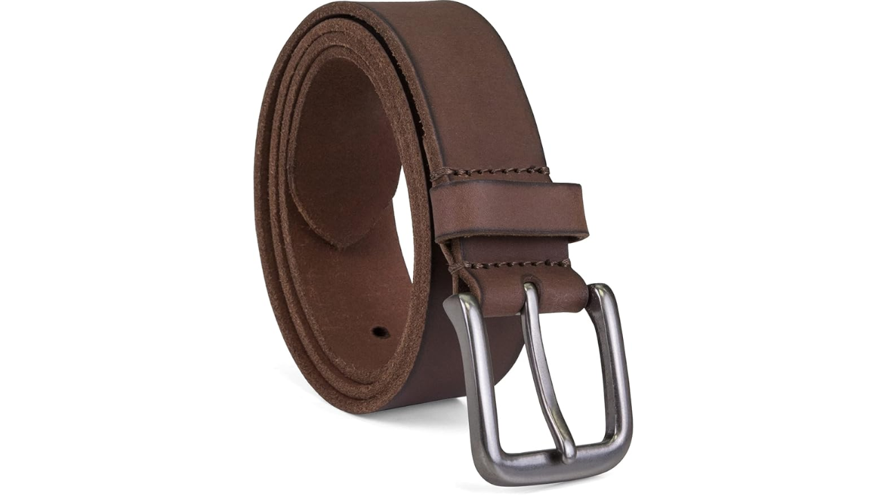 Timberland Men's Classic Buckle Leather Belt 