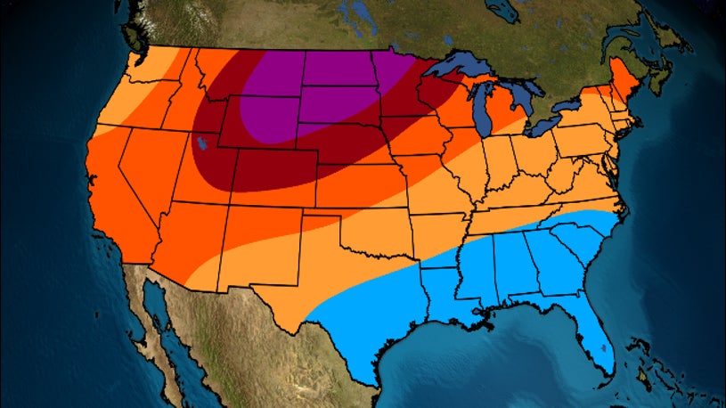 December Temperature Outlook Chillier South Milder North As 2020 Ends The Weather Channel Articles From The Weather Channel Weather Com Weather Map Of United States+December 2022