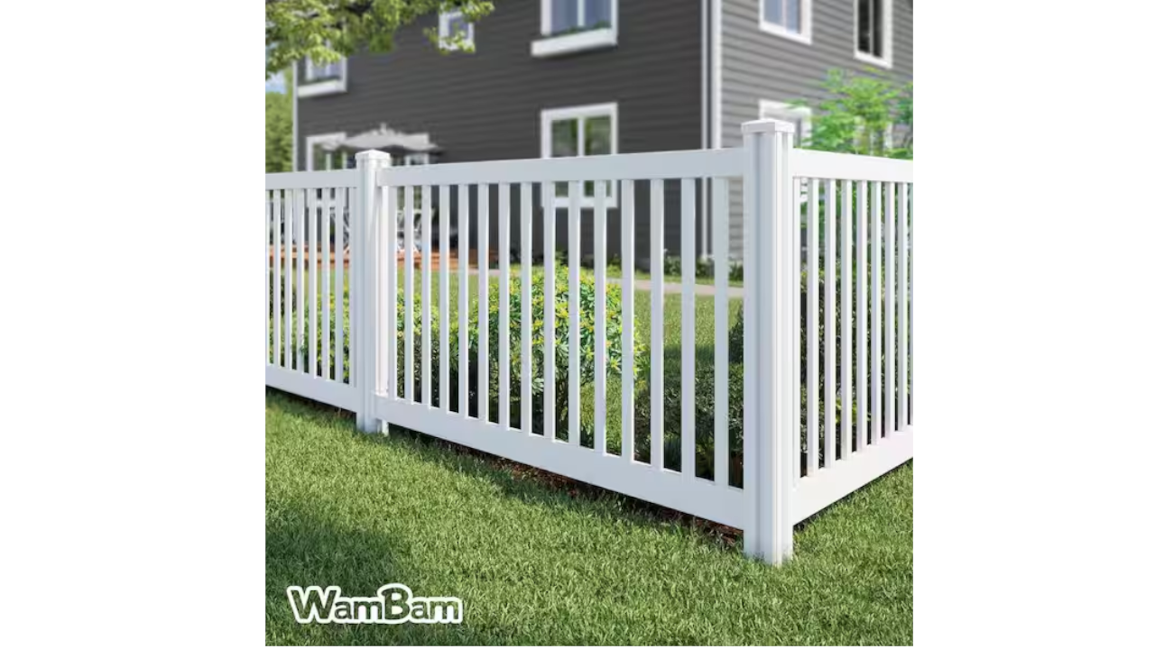 WamBam Vinyl Yard And Pool Fence
