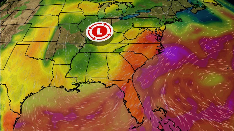 Soggy Southeast to Continue into Next Week