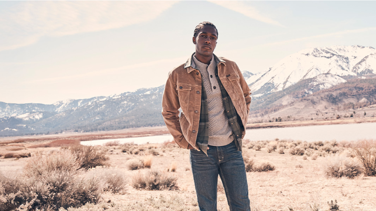 Wrangler Men's Corduroy Trucker Jacket