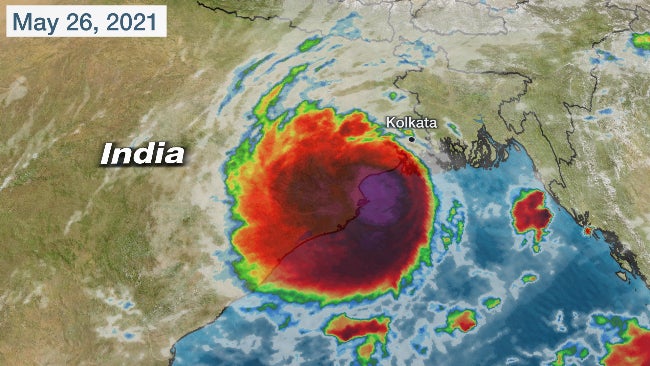 Tropical Cyclone Yaas Struck Eastern India With Dangerous Flooding Rain Storm Surge High Winds The Weather Channel Articles From The Weather Channel Weather Com