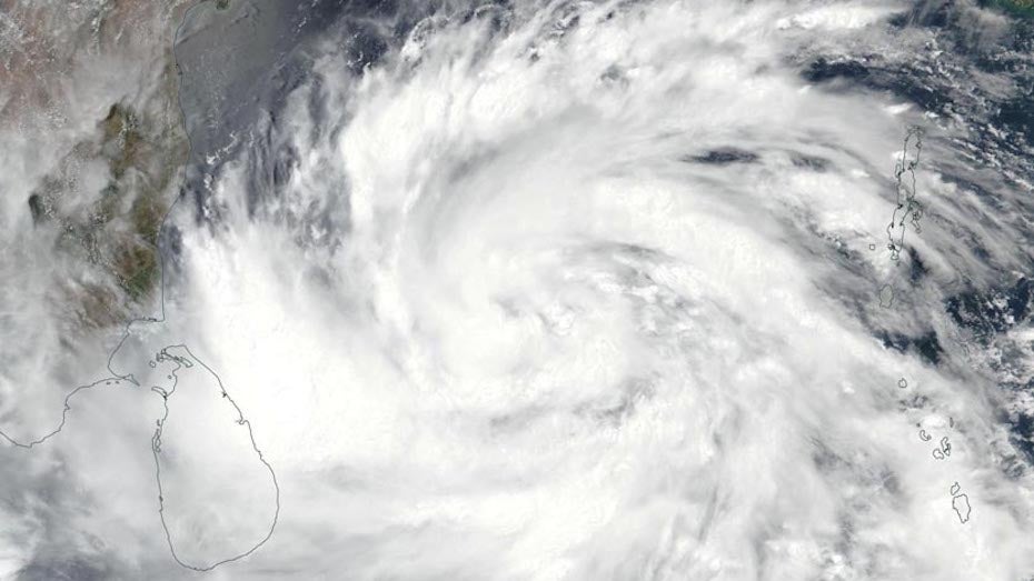 VIIRS image of 01B over Bay of Bengal, 5/16/20
