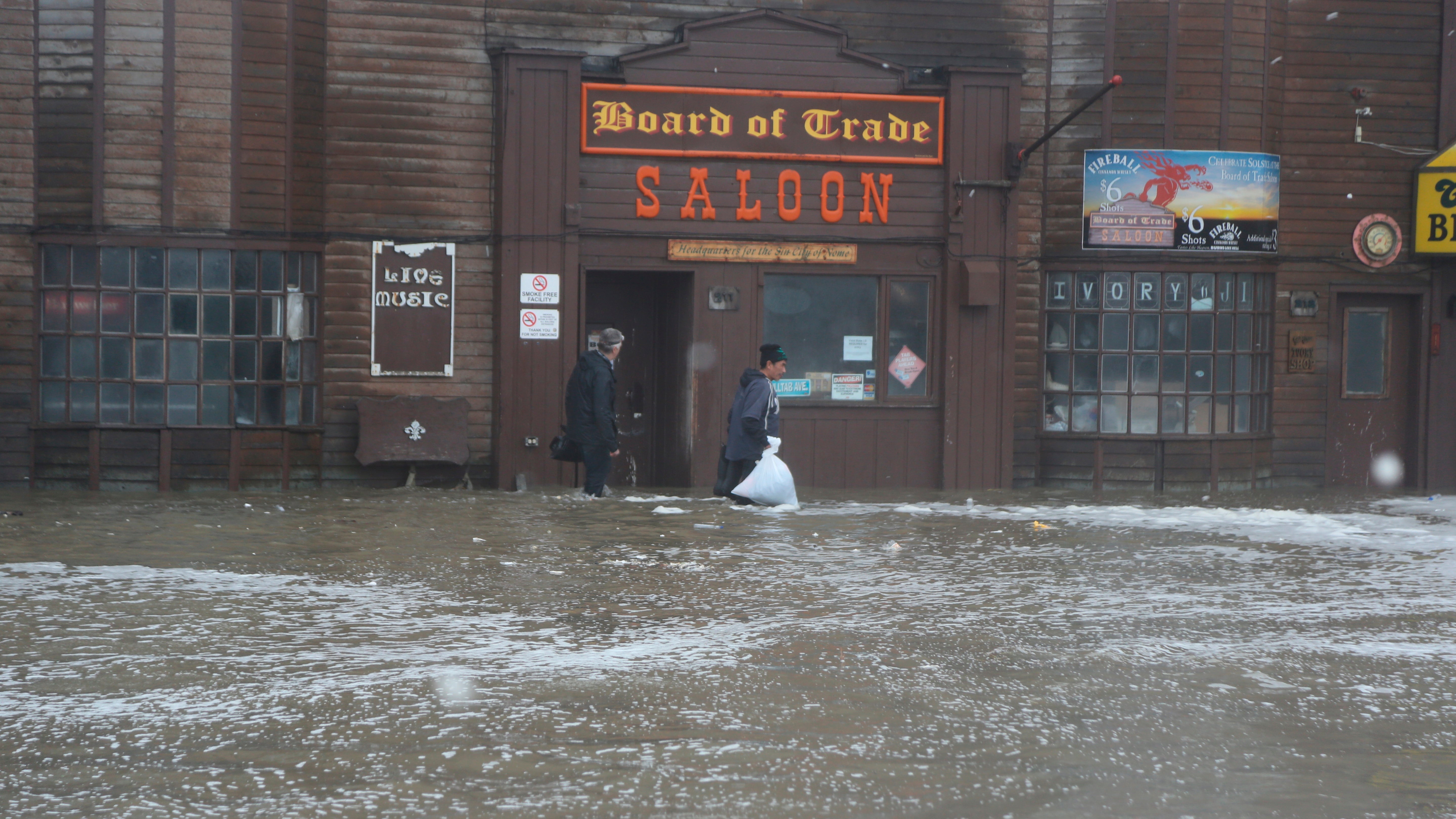 Alaska's Weekend Coastal Flooding Knocked Homes From Foundations