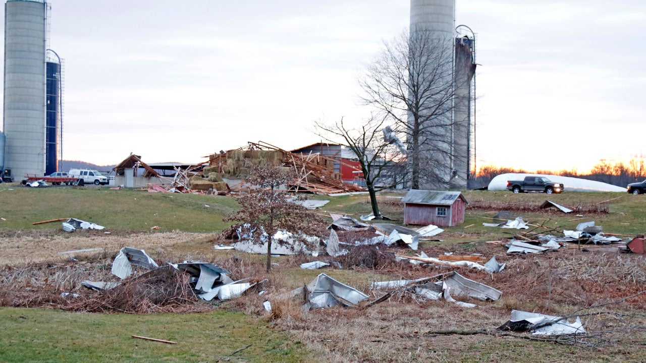 Crews Investigating Possible Tornado Touchdown in Pennsylvania The Weather Channel