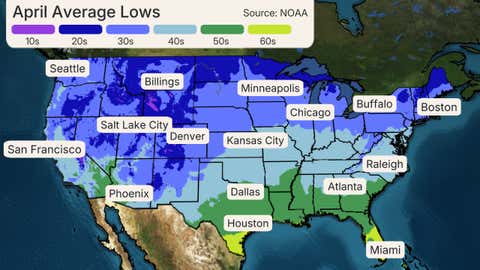 April Weather Nh Typical April Weather: Tornadoes, Snow, Temperature Changes And Even ...