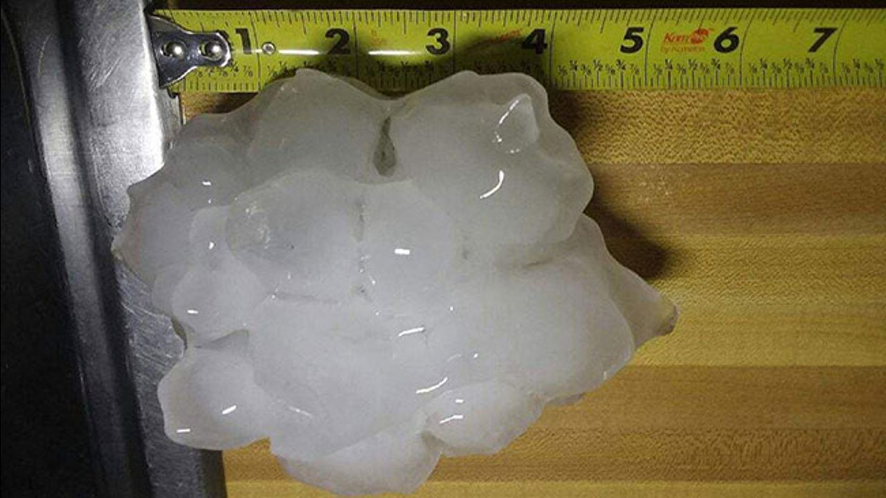 UPDATE: Giant Arkansas Hail Falls Short of State Record, Investigation Finds | The Weather Channel