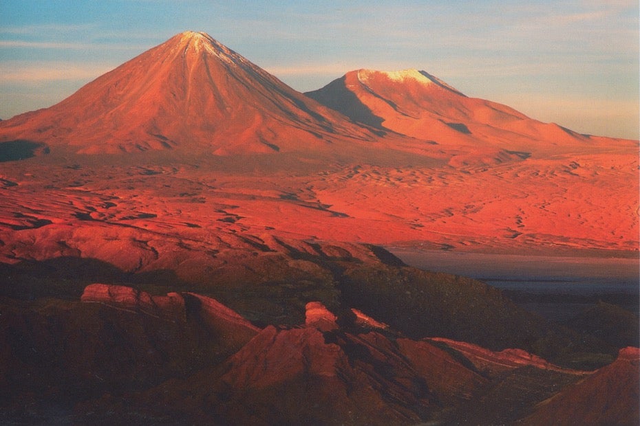 The Atacama Desert of northern Chile