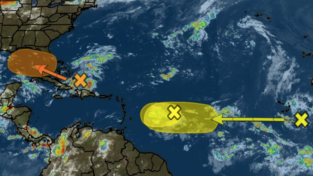 Three Areas In The Atlantic With Possible Tropical Development The Three areas in the atlantic with possible tropical development the