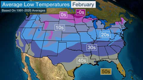 What's Typical In February's Weather | Weather.com