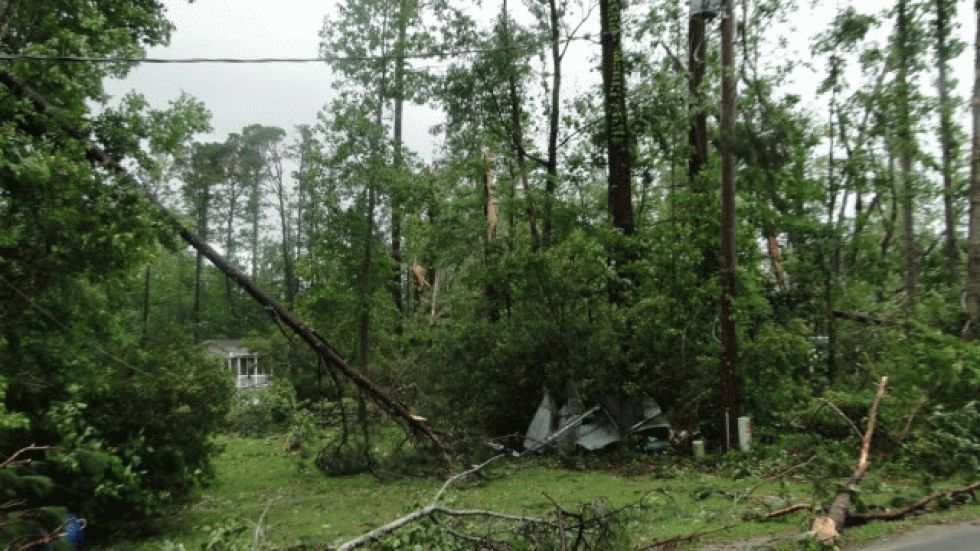 Photos Tornado Hits Carteret Co., NC The Weather Channel