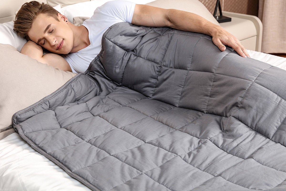 OMYSTYLE Weighted Blankets 15 Lbs For Adults And Kids(48inx72in Twin