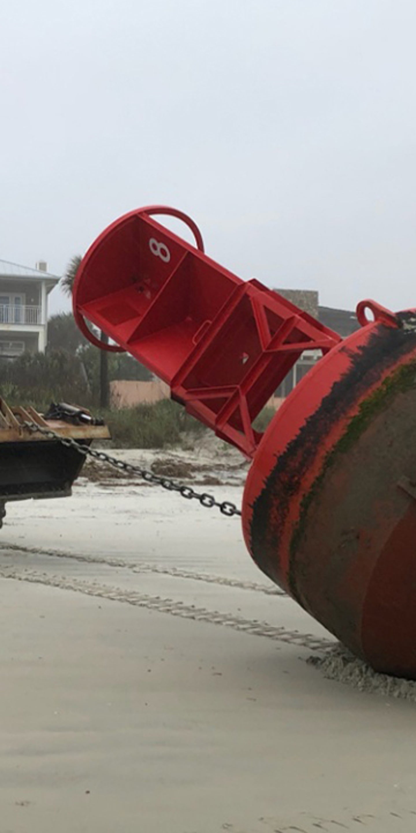 Big Red Navigation Buoy Washes Ashore In Florida After Breaking Loose Off South Carolina The Weather Channel Articles From The Weather Channel Weather Com Big Red Navigation Buoy Washes Ashore In Florida After Breaking Loose Off South Carolina The Weather Channel Articles From The Weather Channel Weather Com