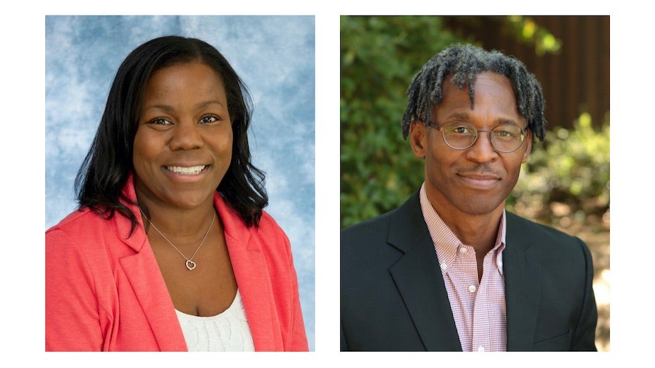 Dr. Melissa Burt and Dr. Vernon Morris