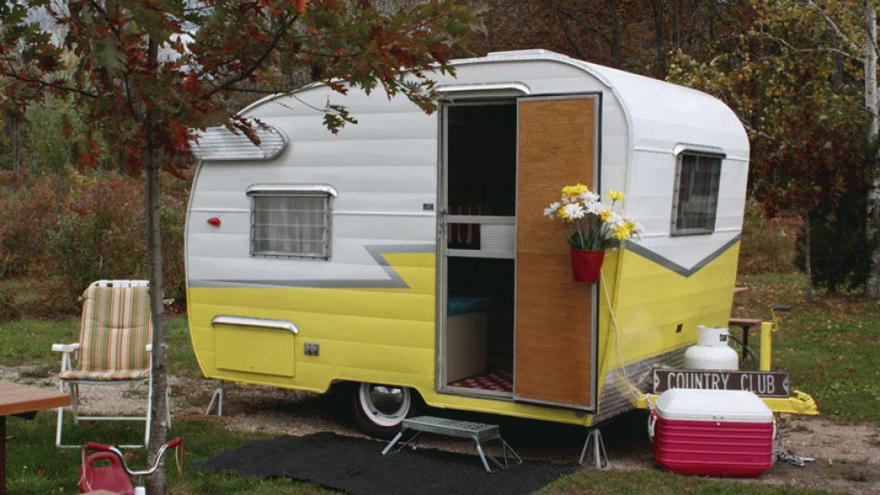 Camping in Style Cool Vintage Trailers The Weather Channel